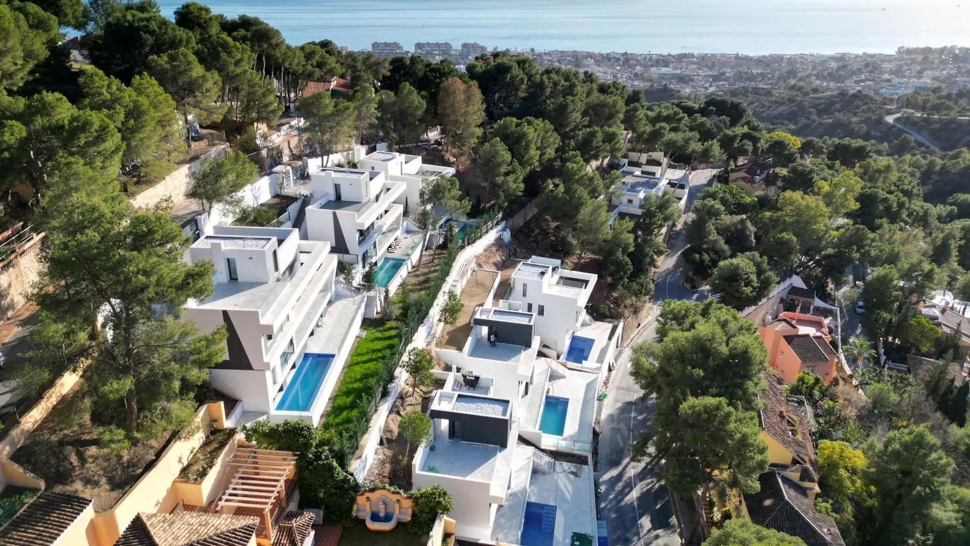 Villas Pinares De San Anton - Sea, City, Mountain, Views Malaga